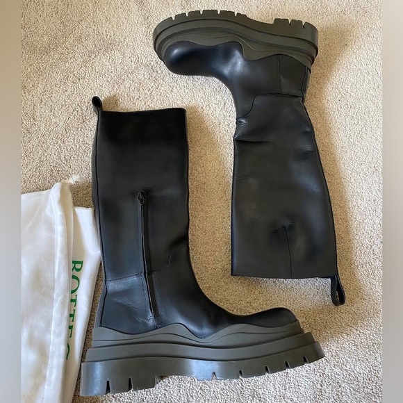 Bottega Veneta Tire Tall Boots - Picture 3 of 10